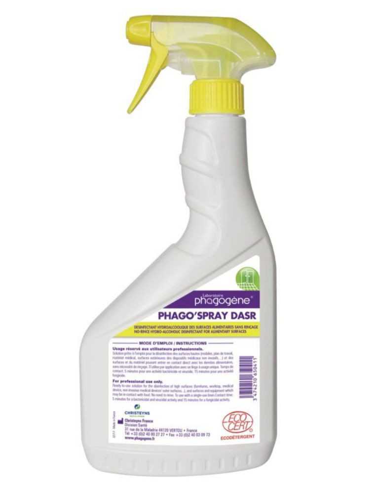 Desinfectant Surface Phago Spray DASR Christeyns /750ml